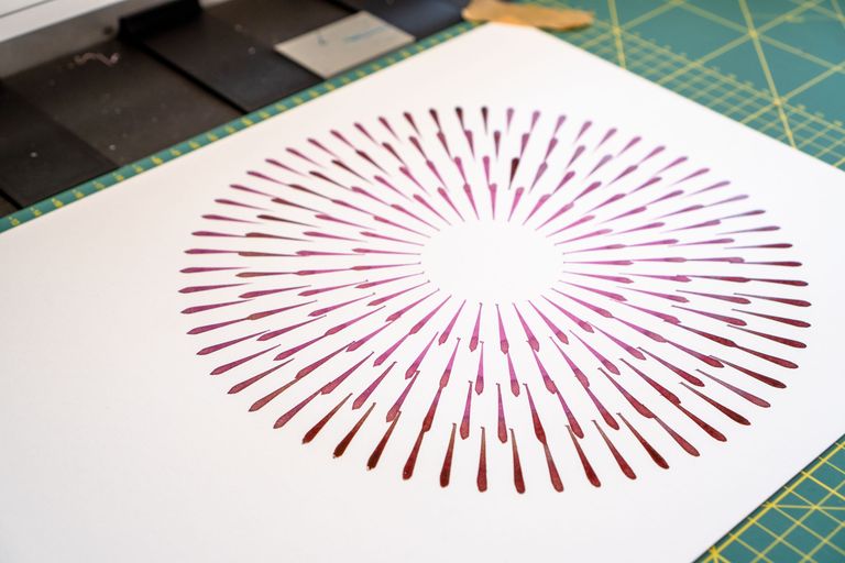 Artwork from project The Drawing Machine
